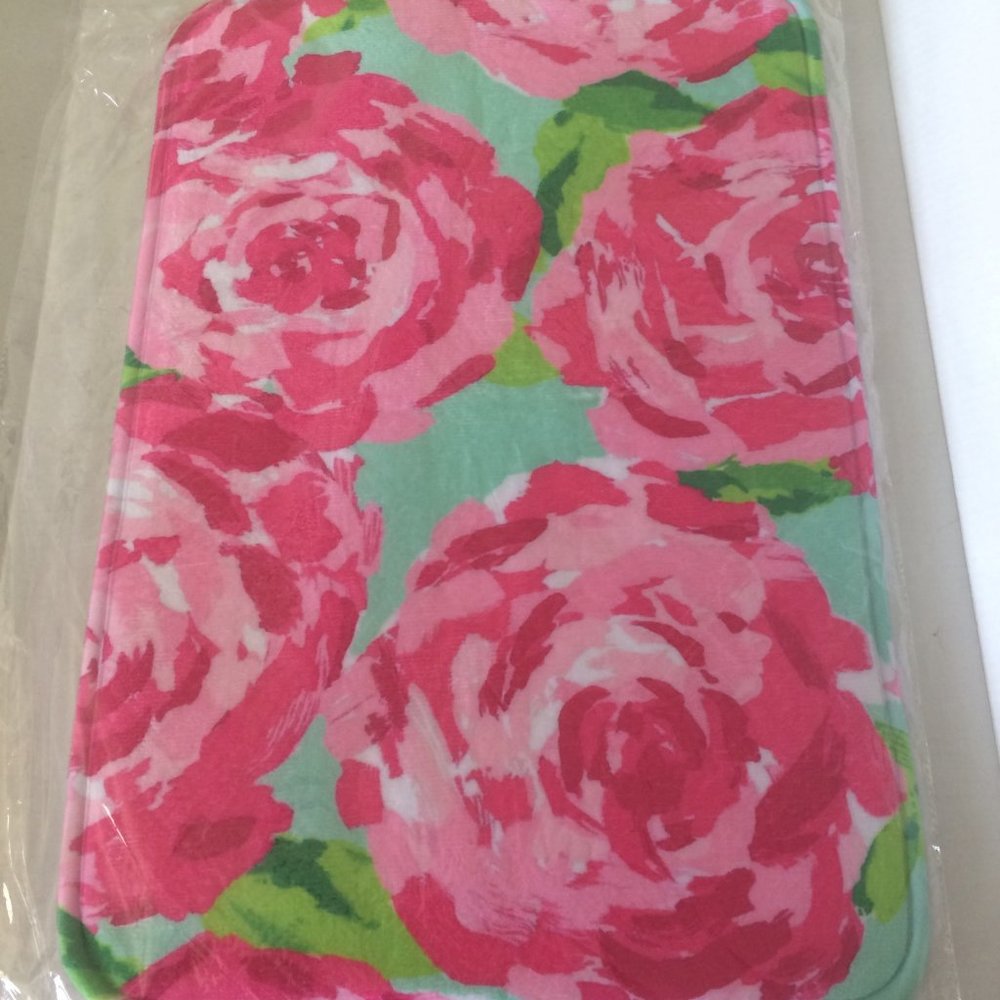 New Lilly Pulitzer Foam Bath Mat